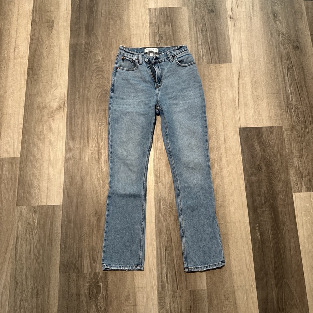 Abercrombie & Fitch Ultra High Rise Blue Jeans